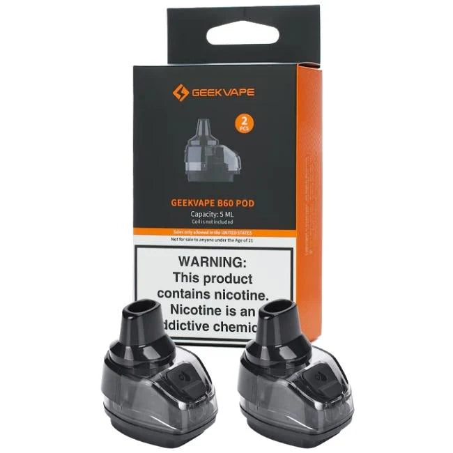 Geekvape Boost 2 B60 Replacement Pods 5ml Vapour Boutique Online Geekvape Boost 2 B60 Replacement Pods 5ml Vapour Boutique Online