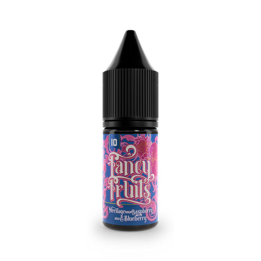 FANCY FRUIT SALT - HERITAGE SOUR RASPBERRY WITH ACAI & BLUEBERRY NIC SALT E-LIQUID 10ML