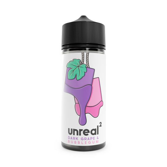 Unreal 2 - Dark Grape & Bubblegum 100ml