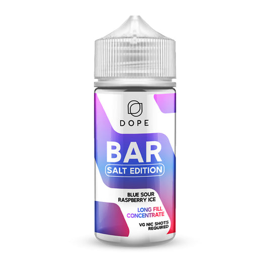 Dope Bar Blueberry Sour Raspberry Ice 120ml - 10mg Nic Salt