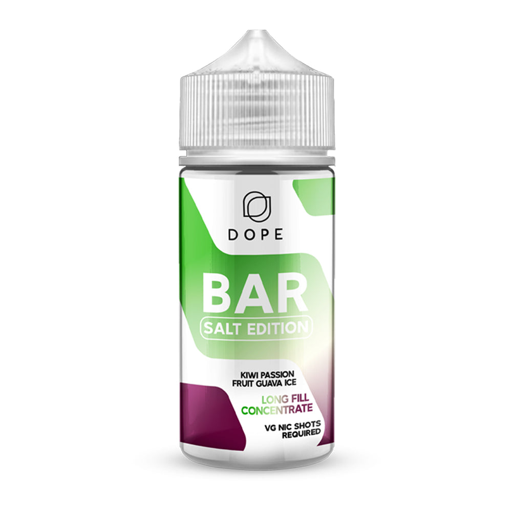 Dope Bar Kiwi Passionfruit Guava Ice 120ml - 10mg Nic Salt