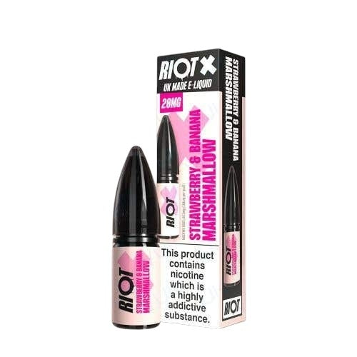 Riot X Strawberry & Banana Marshmallow 10ml