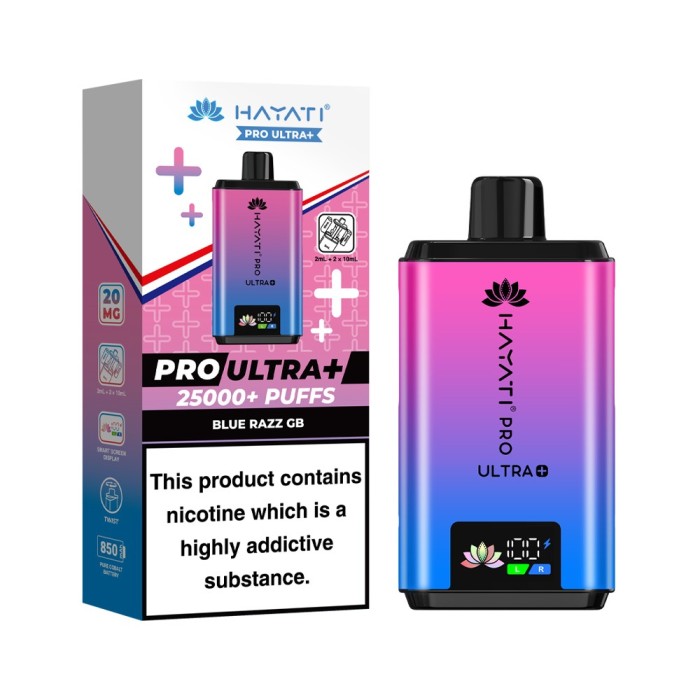 Hayati Pro Ultra + - Blue Razz GB