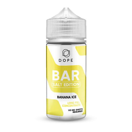 Dope Bar Banana Ice 120ml - 10mg Nic Salt