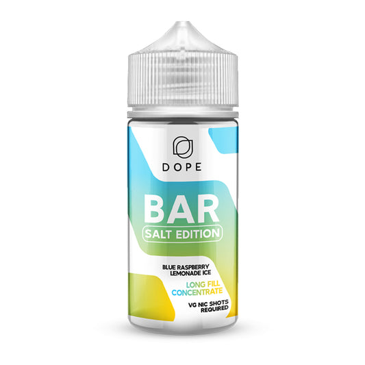 Dope Bar Blue Raspberry Lemonade Ice 120ml - 10mg Nic Salt